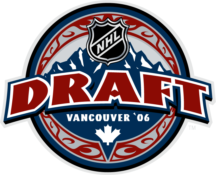 NHL Draft 2006 Primary Logo iron on transfers for clothing